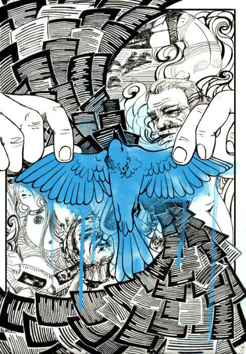 синій птах